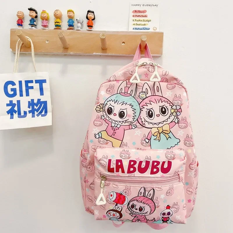 New Large Capacity Labubu Kindergarten Bag Children's Backpack Cartoon Cute Primary School Backpack Shoulder Bag New Large Capacity Labubu Kindergarten Bag Children's Backpack Cartoon Cute Primary School Backpack Shoulder Bag