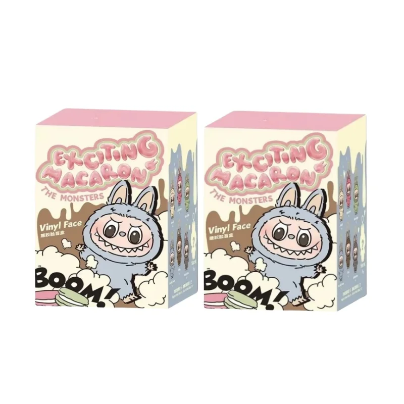 Hot New High Quality Labubu Monster Vinyl Face Heart Mystery Figurine Model Bag Keychain Collectible Birthday Gifts Desktop Toys