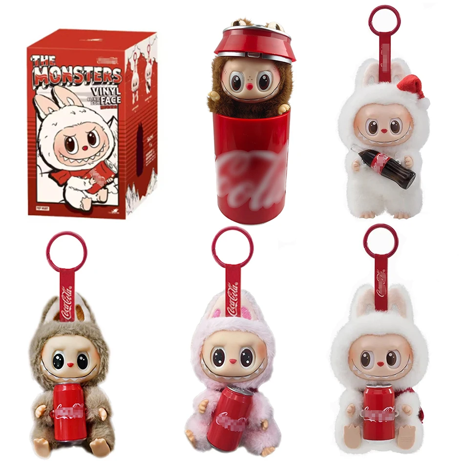 New Kawaii Labubu Blind Box The Monsters Vinyl Pendant Doll Collection Decoration Toy High-Quality Replica