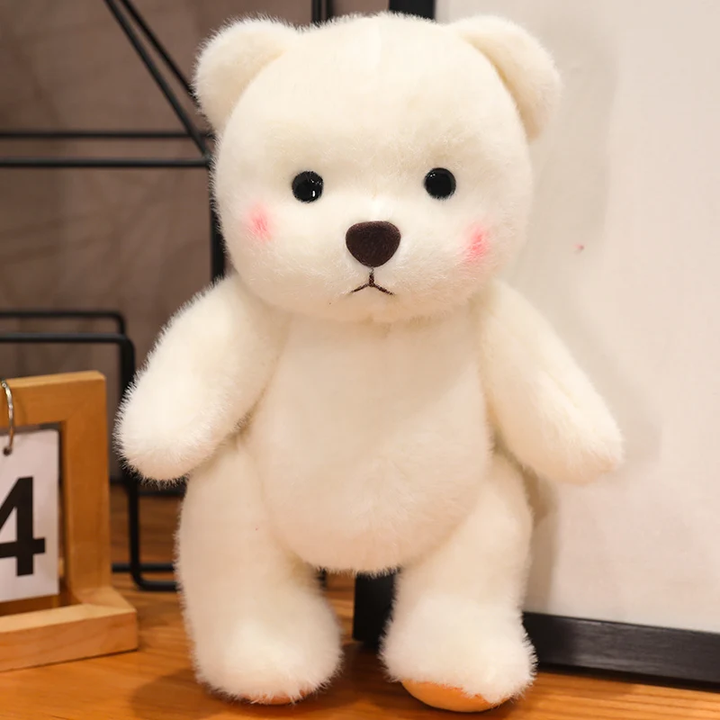 30cm Kawaii Clothed Joint Bear Plush Toy Doll Cute Stuffed Animal Bear With Movable Limbs and Head Birthday Gift for Girls Kids 30cm Kawaii Clothed Joint Bear Plush Toy Doll Cute Stuffed Animal Bear With Movable Limbs and Head Birthday Gift for Girls Kids