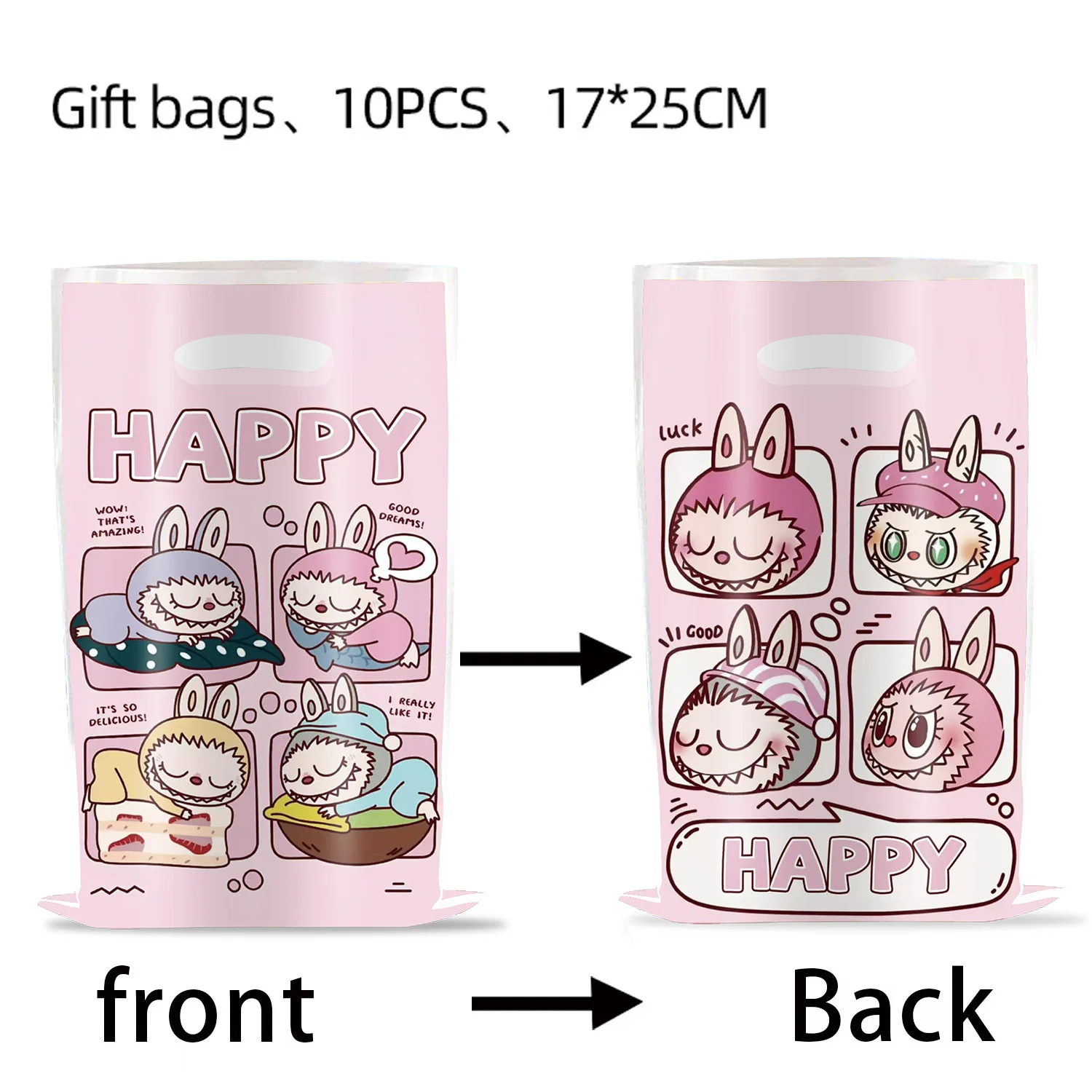 Labubu The Monster Birthday Gift Bags Labubu Surprise Box Loot Goodie Bag Candy Bag Baby Shower Supplies Kids Party Favors Gifts Labubu The Monster Birthday Gift Bags Labubu Surprise Box Loot Goodie Bag Candy Bag Baby Shower Supplies Kids Party Favors Gifts