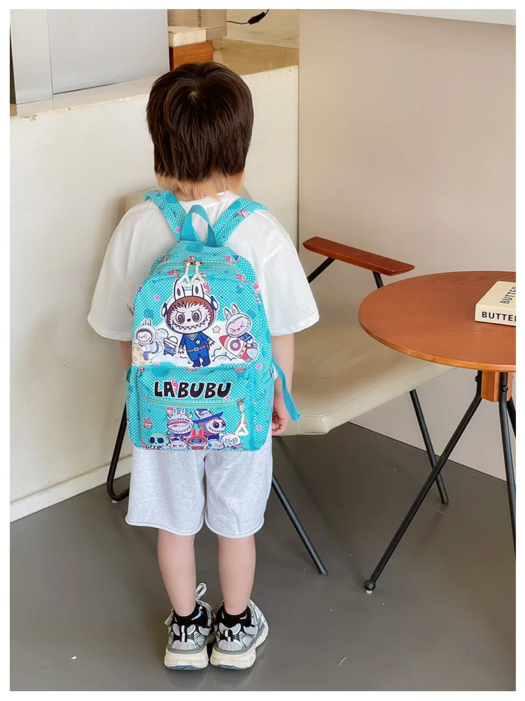 New Large Capacity Labubu Kindergarten Bag Children's Backpack Cartoon Cute Primary School Backpack Shoulder Bag New Large Capacity Labubu Kindergarten Bag Children's Backpack Cartoon Cute Primary School Backpack Shoulder Bag