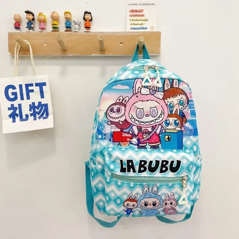 New Large Capacity Labubu Kindergarten Bag Children's Backpack Cartoon Cute Primary School Backpack Shoulder Bag New Large Capacity Labubu Kindergarten Bag Children's Backpack Cartoon Cute Primary School Backpack Shoulder Bag