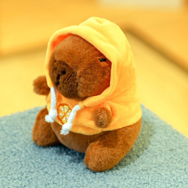Cartoon Capybara Plush Keychain Bag Pendant Hanging Decoration Cute Stuffed Doll Toy Desktop Doll Ornament Car Keyring Kids Gift Cartoon Capybara Plush Keychain Bag Pendant Hanging Decoration Cute Stuffed Doll Toy Desktop Doll Ornament Car Keyring Kids Gift