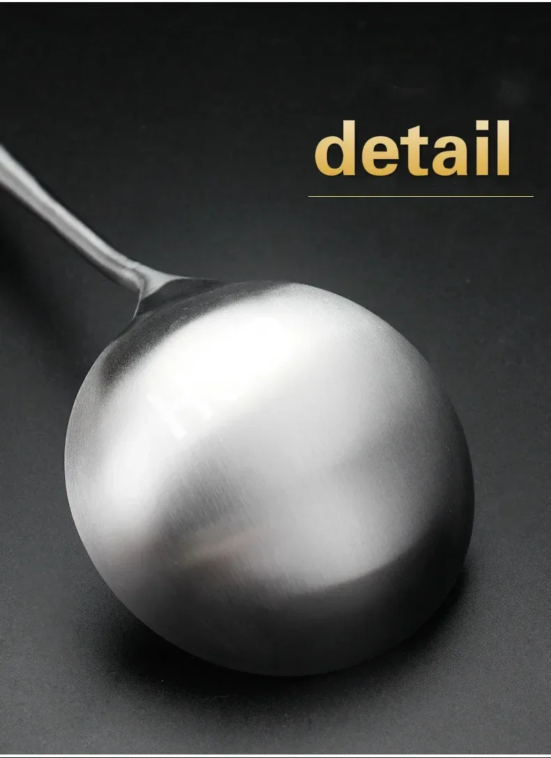 304 Stainless Steel Spatula Spoon With Wooden Handle Lengthened Cooking Spoon Anti-Scalding Cooking Shovel Kitchenware 304 Stainless Steel Spatula Spoon With Wooden Handle Lengthened Cooking Spoon Anti-Scalding Cooking Shovel Kitchenware
