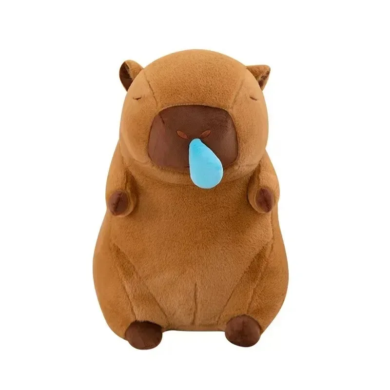 4pcs Big Snot Bubble Kapibala Stretch Snot Capybara Capybara Doll Cute Doll Plush Doll Toy Ragdoll Birthday Gift