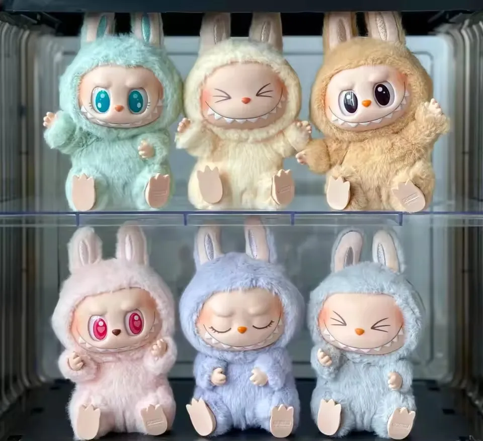 Genuine Labubu Sitting Party Macaron Vinyl Face 2.0 Series Pendant Doll Room Decor Keychain Collection Model Children Toys Gift Genuine Labubu Sitting Party Macaron Vinyl Face 2.0 Series Pendant Doll Room Decor Keychain Collection Model Children Toys Gift