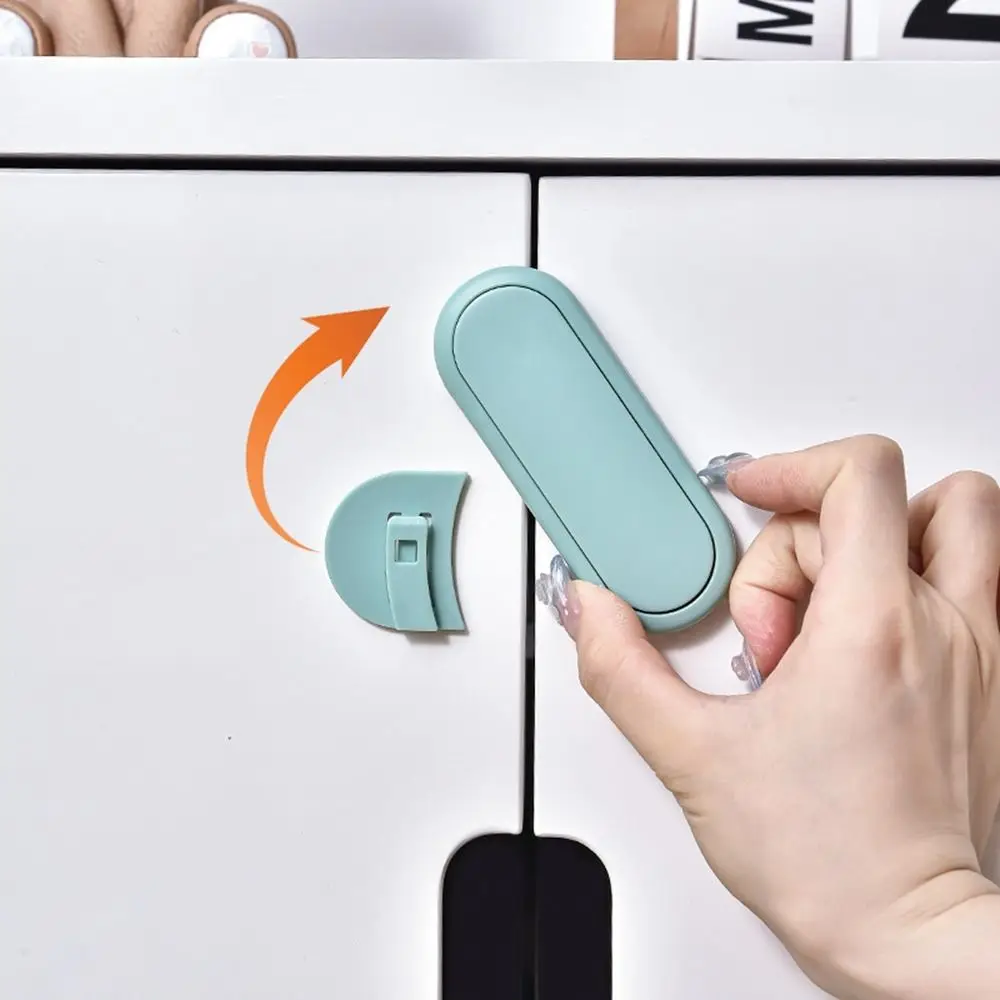 Cabinet Drawer Door Locks Protection Child Safety Lock Baby Anti-Pinch Hand Plastic Refrigerator Safety Buck Cabinet Drawer Door Locks Protection Child Safety Lock Baby Anti-Pinch Hand Plastic Refrigerator Safety Buck