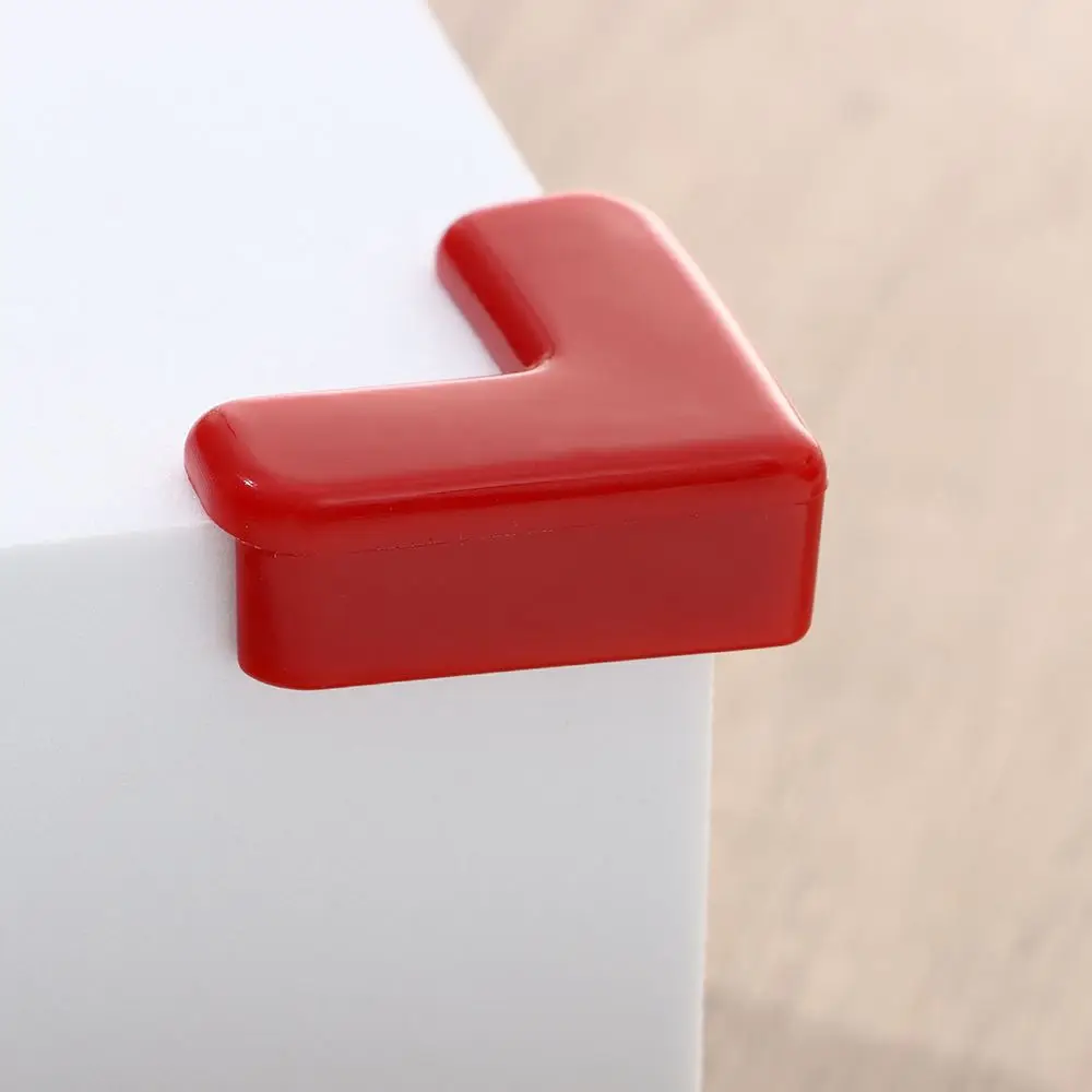 、4pcs Baby Safety Colorful Silicone Protector Table Corner Edge Protection Cover Electric Socket Children Anticollision Guards
