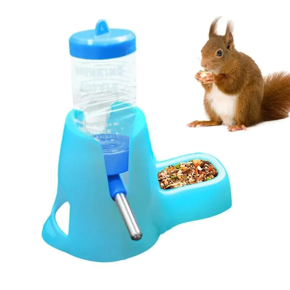 Hamster Water Feeder Small Animal Automatic Dispenser Drinking Water Bottle Bowls Dish with Food Container for Guinea Pig Rat Hamster Water Feeder Small Animal Automatic Dispenser Drinking Water Bottle Bowls Dish with Food Container for Guinea Pig Rat