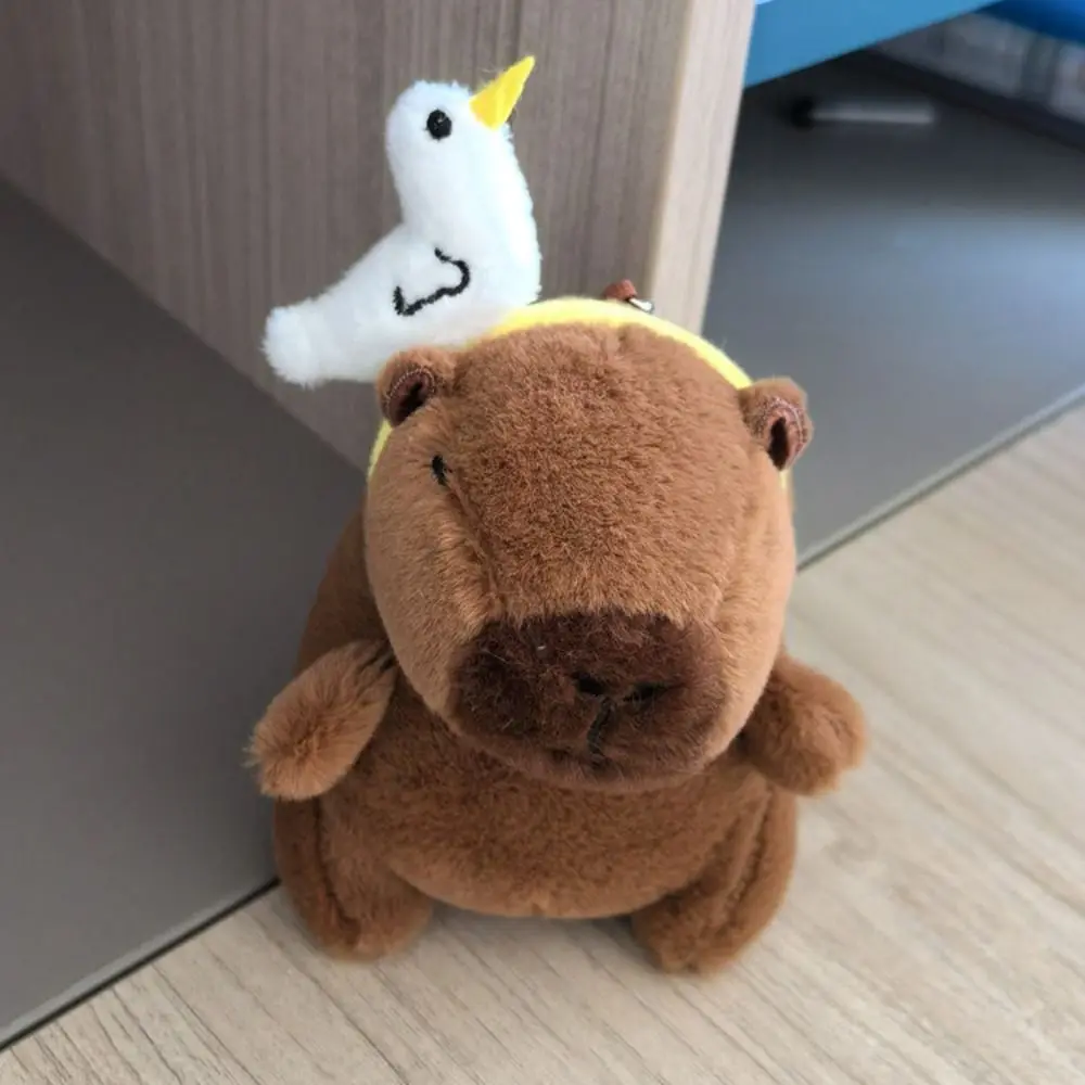 Cute Multicolor Plush Capybara Keychain Toy Cartoon Capybara Headgear Capybara Doll Accessories Guinea Pig Fluffty Animal Doll Cute Multicolor Plush Capybara Keychain Toy Cartoon Capybara Headgear Capybara Doll Accessories Guinea Pig Fluffty Animal Doll