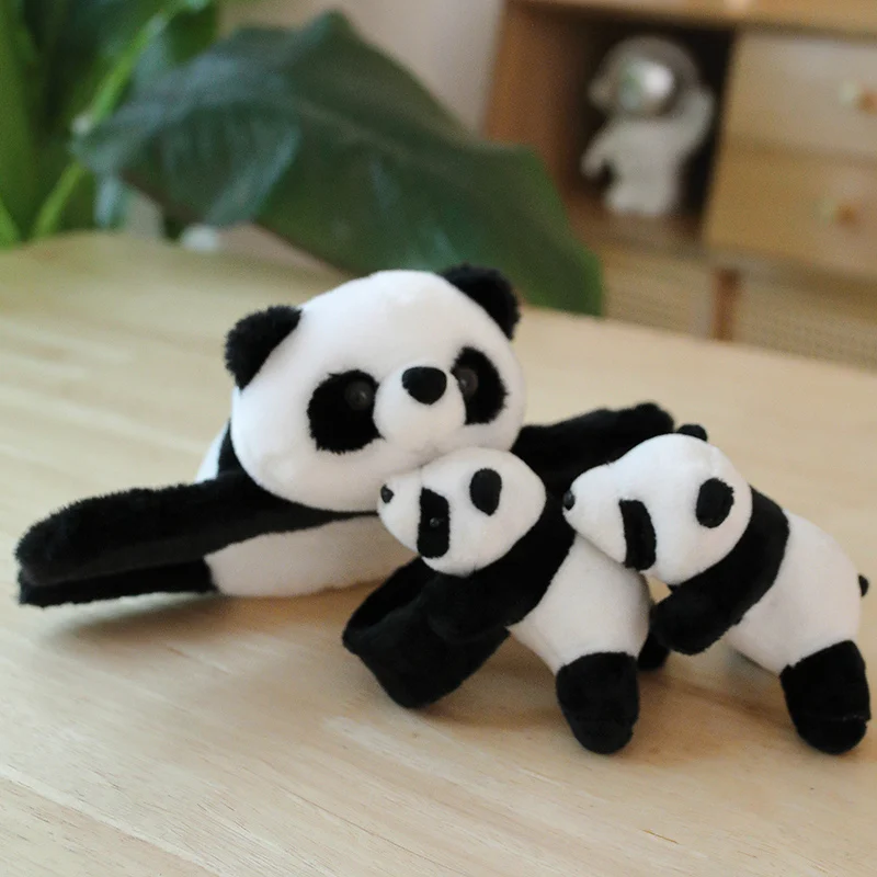 1pc Kawaii Animal Slap Snap Wrap Wristband Bracelet Panda Plush Hand Ring Wristband For Kids Toys Birthday Elegant Present 1pc Kawaii Animal Slap Snap Wrap Wristband Bracelet Panda Plush Hand Ring Wristband For Kids Toys Birthday Elegant Present
