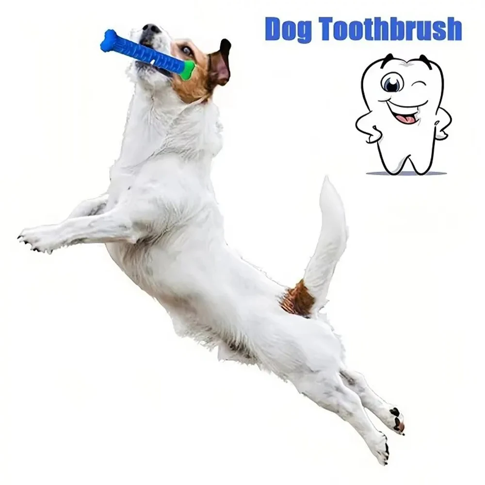 Dog Tooth Grinding Stick Food Grade Cleaning Massager Rubber Tooth Brush Chewing Toy Teeth Cleaning Pet with Slight Bite Force Dog Tooth Grinding Stick Food Grade Cleaning Massager Rubber Tooth Brush Chewing Toy Teeth Cleaning Pet with Slight Bite Force