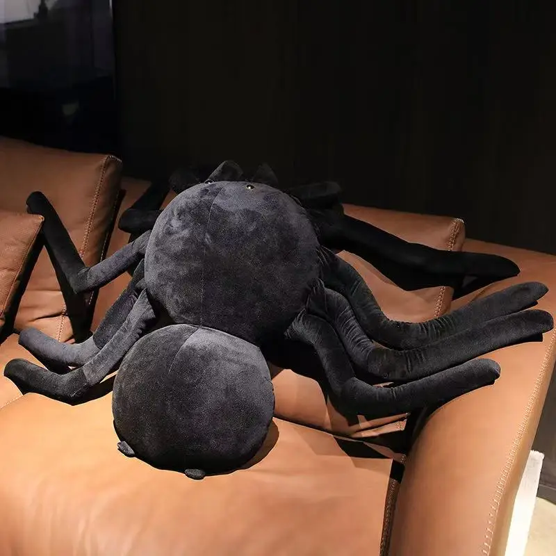 Black Spider Doll Plush Toy Handmade Doll Cartoon Anime Cute Pillow Cushion Home Decoration Children's Birthday Gift Toy Black Spider Doll Plush Toy Handmade Doll Cartoon Anime Cute Pillow Cushion Home Decoration Children's Birthday Gift Toy