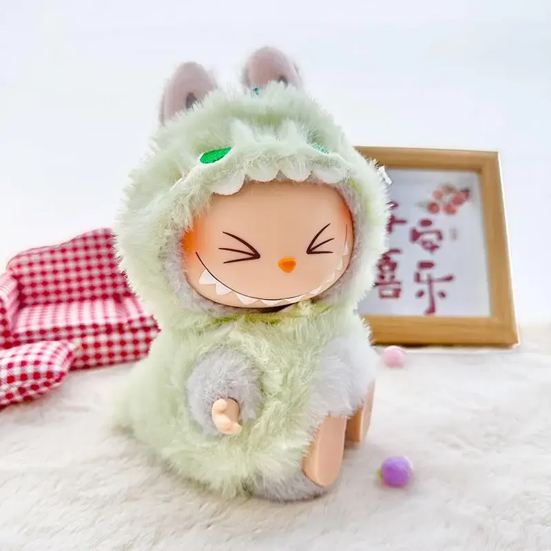 For 15-17cm Labubu pendant sitting baby shark bee dinosaur cute Dolls Accessories Cute Decoration Little Clothes