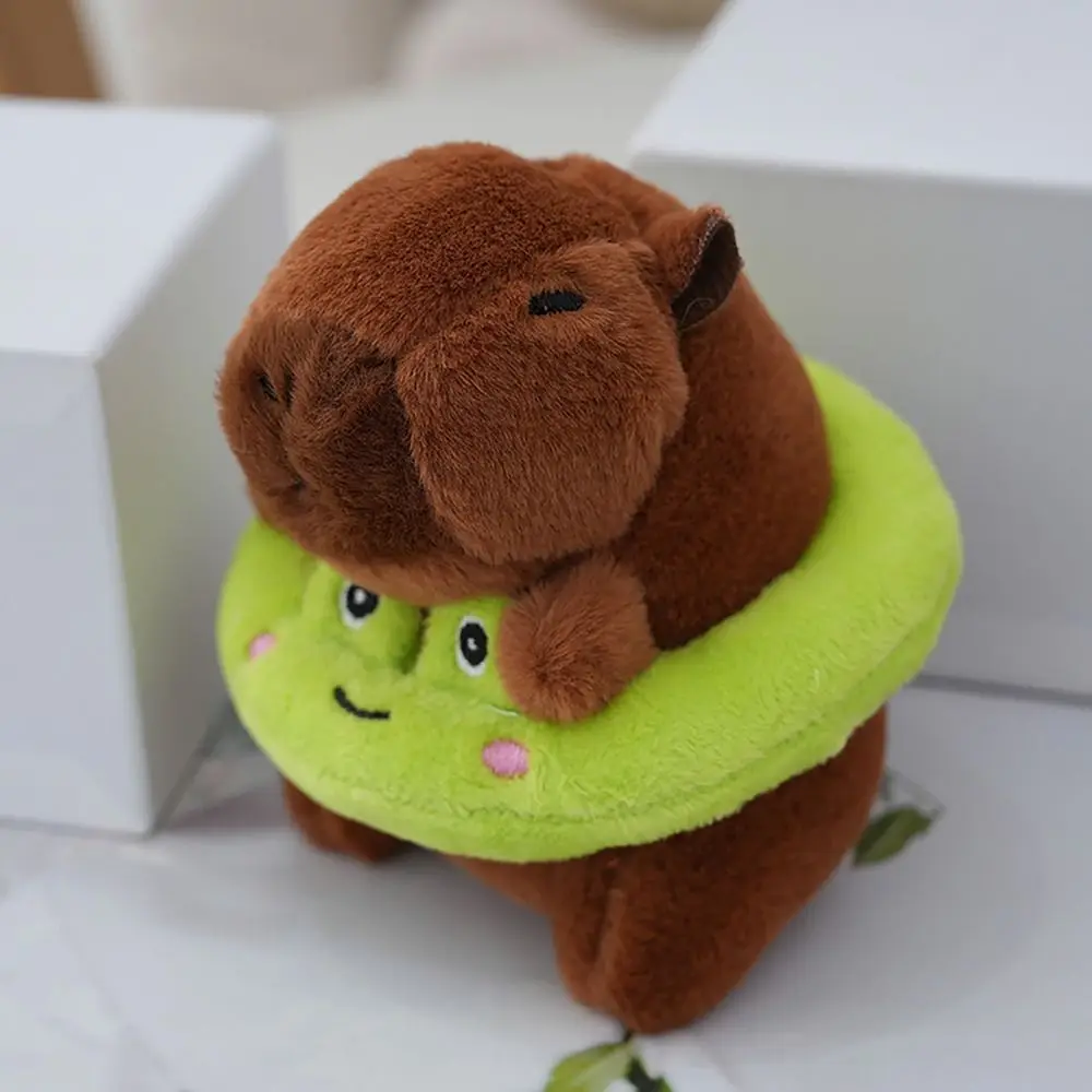 Cute Multicolor Plush Capybara Keychain Toy Cartoon Capybara Headgear Capybara Doll Accessories Guinea Pig Fluffty Animal Doll Cute Multicolor Plush Capybara Keychain Toy Cartoon Capybara Headgear Capybara Doll Accessories Guinea Pig Fluffty Animal Doll