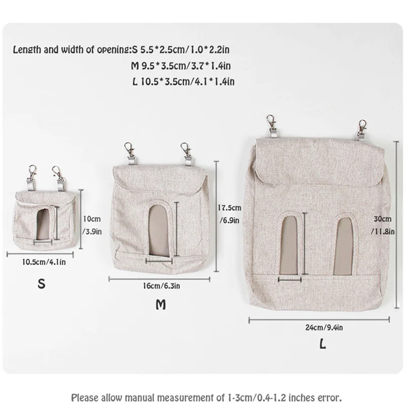 Hanging Pouch Feeder Hay Bag Holder Feeding Dispenser Container for Rabbit Guinea Pig Small Animals Pet Hanging Pouch Feeder Hay Bag Holder Feeding Dispenser Container for Rabbit Guinea Pig Small Animals Pet