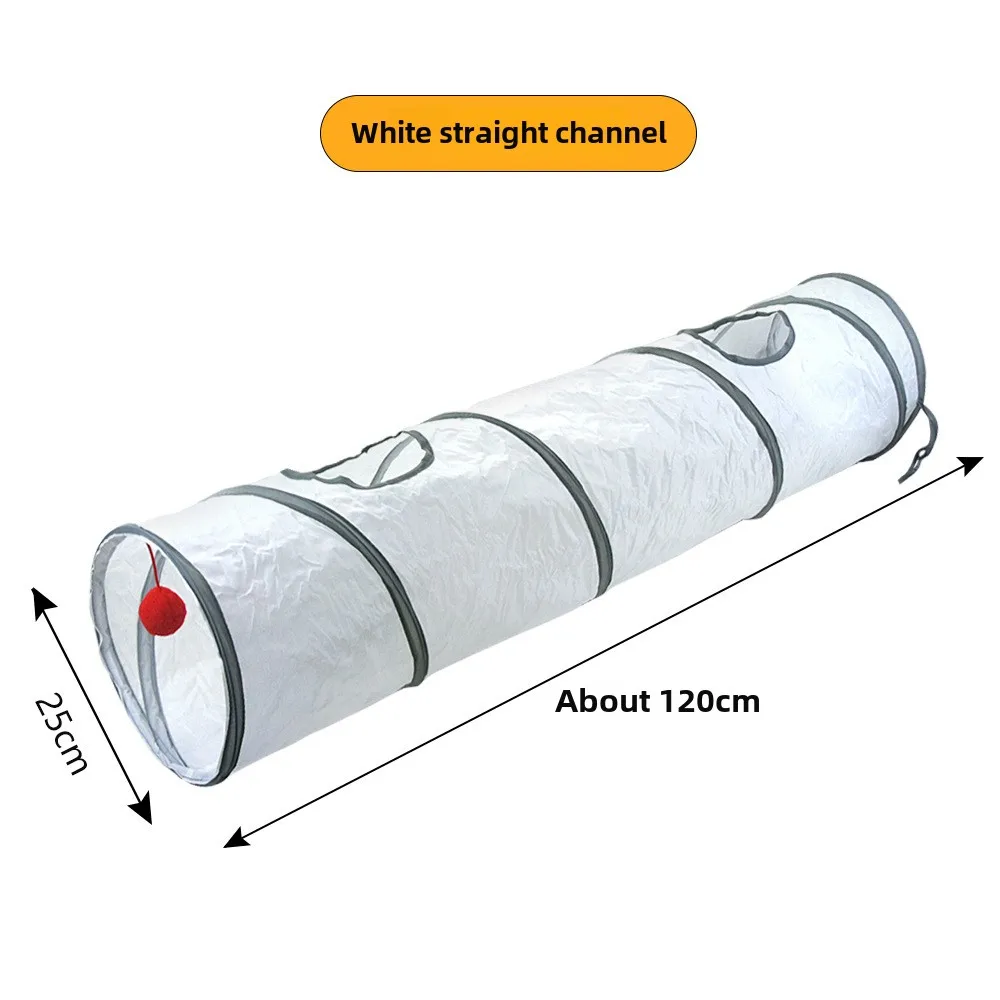 Cats Tunnel Foldable Pet Cat Toys Kitten Pet Training Interactive Fun Toy Tunnel Bored For Puppy Kitten Rabbit Play Tunnel Tube Cats Tunnel Foldable Pet Cat Toys Kitten Pet Training Interactive Fun Toy Tunnel Bored For Puppy Kitten Rabbit Play Tunnel Tube