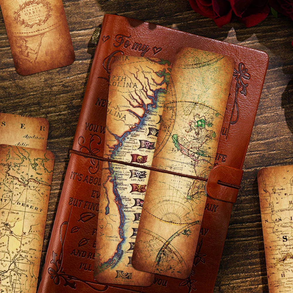 30pcs Vintage Map Bookmarks Reading Pages Books Tagged School Stationary Supplies DIY Aesthetic Bookmark Students Creative Gifts 30pcs Vintage Map Bookmarks Reading Pages Books Tagged School Stationary Supplies DIY Aesthetic Bookmark Students Creative Gifts