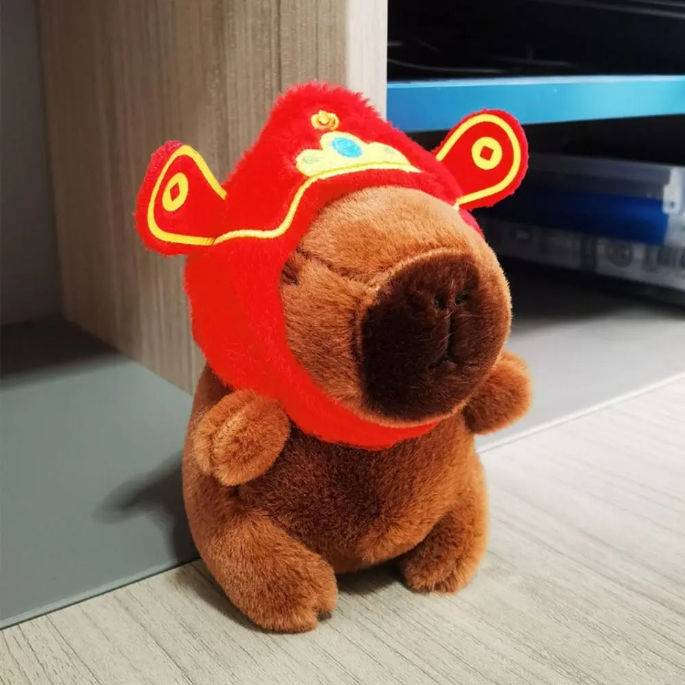 Cute Multicolor Plush Capybara Keychain Toy Cartoon Capybara Headgear Capybara Doll Accessories Guinea Pig Fluffty Animal Doll Cute Multicolor Plush Capybara Keychain Toy Cartoon Capybara Headgear Capybara Doll Accessories Guinea Pig Fluffty Animal Doll