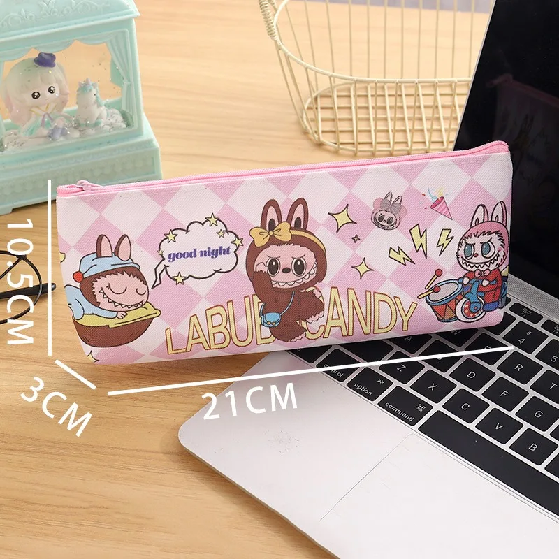 Cartoon Cute Labubu Stationery Bag Toy Kawaii Student Supplies Pencil Box Coin Wallet Cosmetics Bag Storage Bag Children's Gifts Cartoon Cute Labubu Stationery Bag Toy Kawaii Student Supplies Pencil Box Coin Wallet Cosmetics Bag Storage Bag Children's Gifts