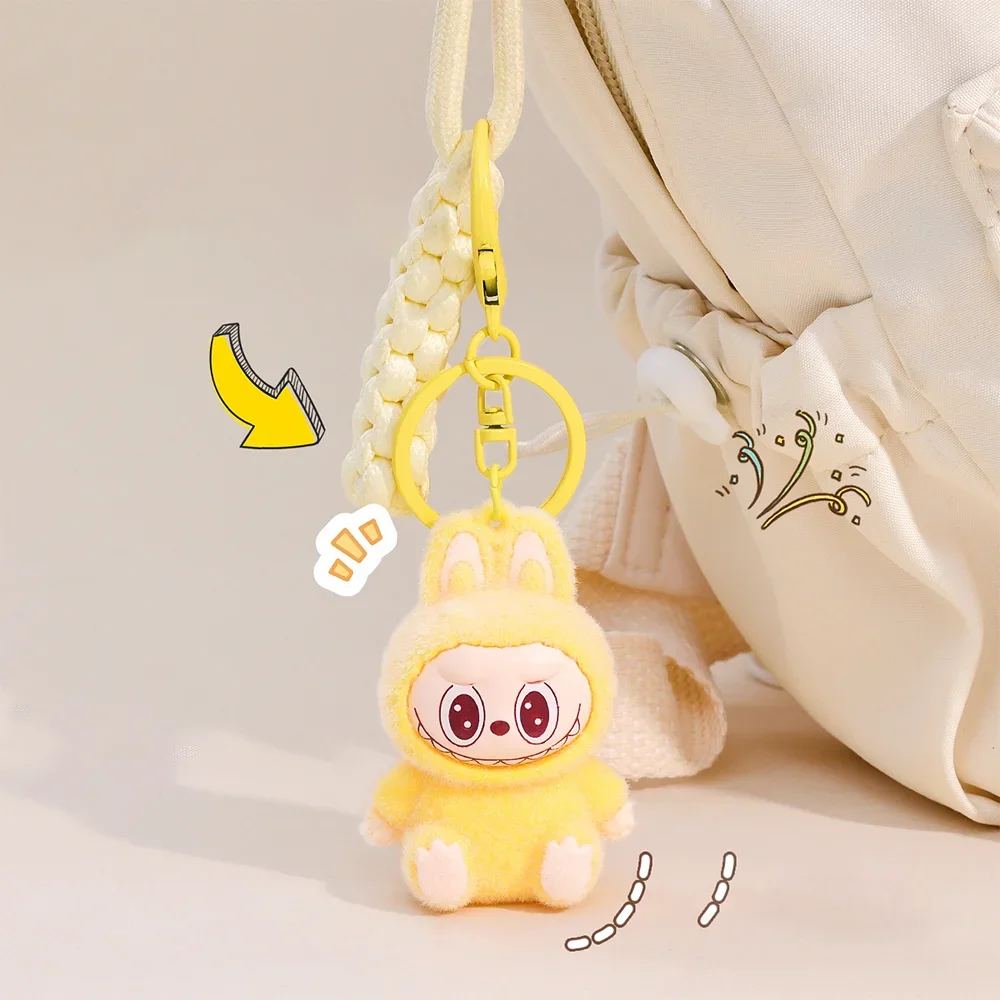 Cute Labubu Doll Pendant Keychain Exquisite Doll Fluff Pvc Toy Phone Ornaments Bag Charms Car Key Chain Kawaii Accessories Gifts Cute Labubu Doll Pendant Keychain Exquisite Doll Fluff Pvc Toy Phone Ornaments Bag Charms Car Key Chain Kawaii Accessories Gifts