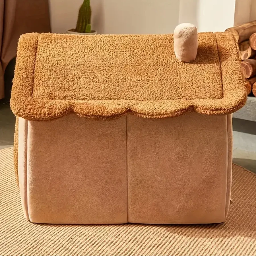Foldable Pet House Removable Washable Cat House Puppy Cave Sofa Pet Bed House for Extra Small Dogs and Small and Medium Cats Foldable Pet House Removable Washable Cat House Puppy Cave Sofa Pet Bed House for Extra Small Dogs and Small and Medium Cats