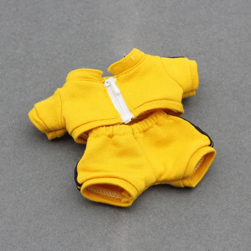 Fashion Sports Clothing for 15/17cm Labubu Doll Peaked Cap Suit Ropa Labubu Outfit Accessories