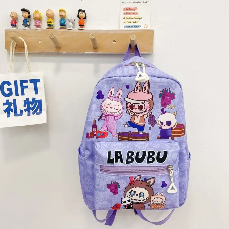 New Large Capacity Labubu Kindergarten Bag Children's Backpack Cartoon Cute Primary School Backpack Shoulder Bag New Large Capacity Labubu Kindergarten Bag Children's Backpack Cartoon Cute Primary School Backpack Shoulder Bag
