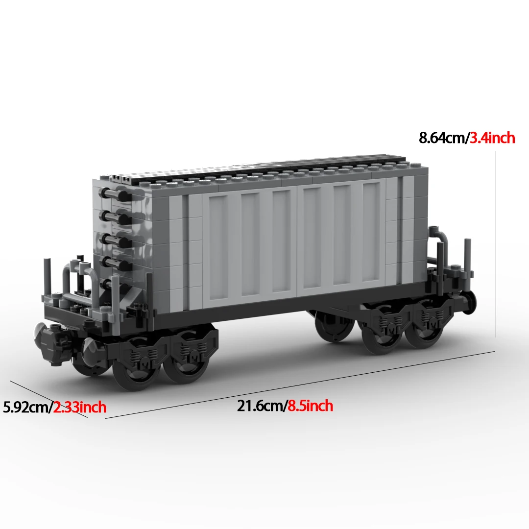 MOC Creative Train Base Boiler Transport Vehicle Urban Retro Carriage Container Building Blocks Children's Toys MOC Creative Train Base Boiler Transport Vehicle Urban Retro Carriage Container Building Blocks Children's Toys