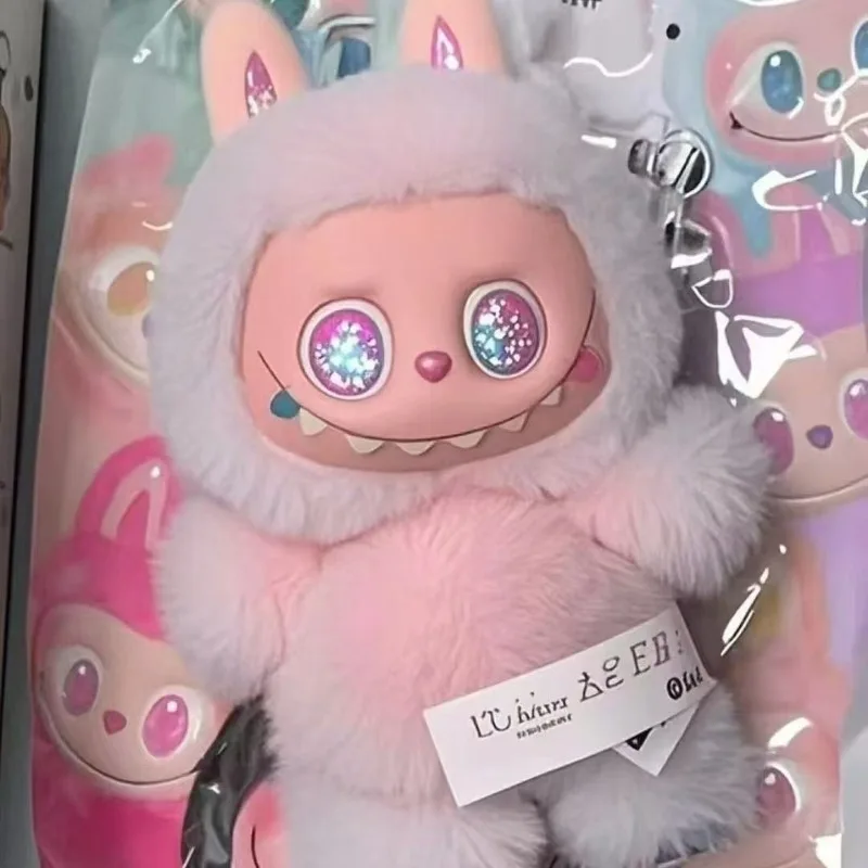 Labubu The Monsters V3 Series Blind Teddy Box, Vinyl Base Toy, Animated Characters, Mysterious Surprise Box, Keychain, Children'