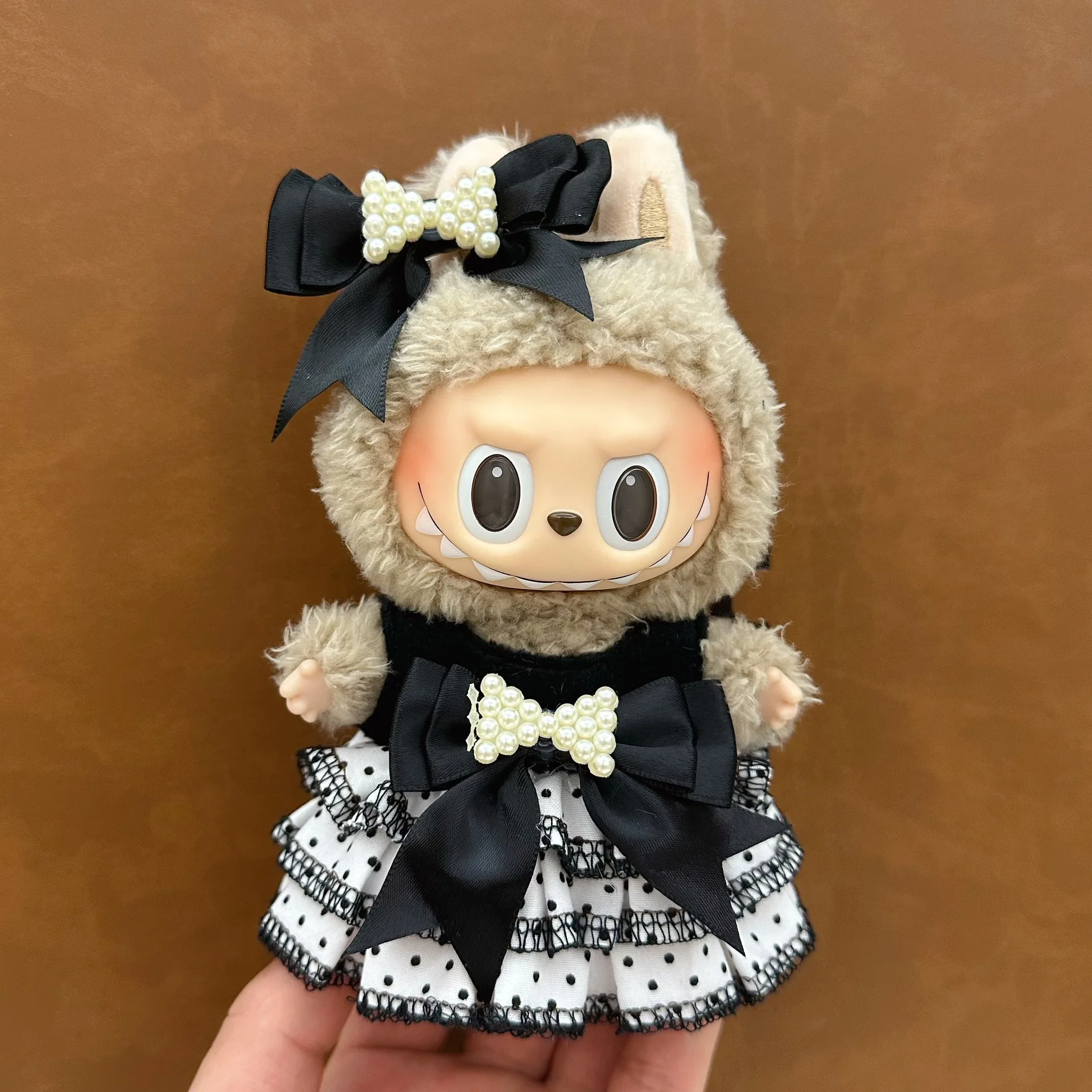Labubu Baby Clothes 17cm Labubu Cloth Clothes Blind Box Doll Skirt Set Cute Dress Changing Toys Cross border Wholesale Labubu Baby Clothes 17cm Labubu Cloth Clothes Blind Box Doll Skirt Set Cute Dress Changing Toys Cross border Wholesale