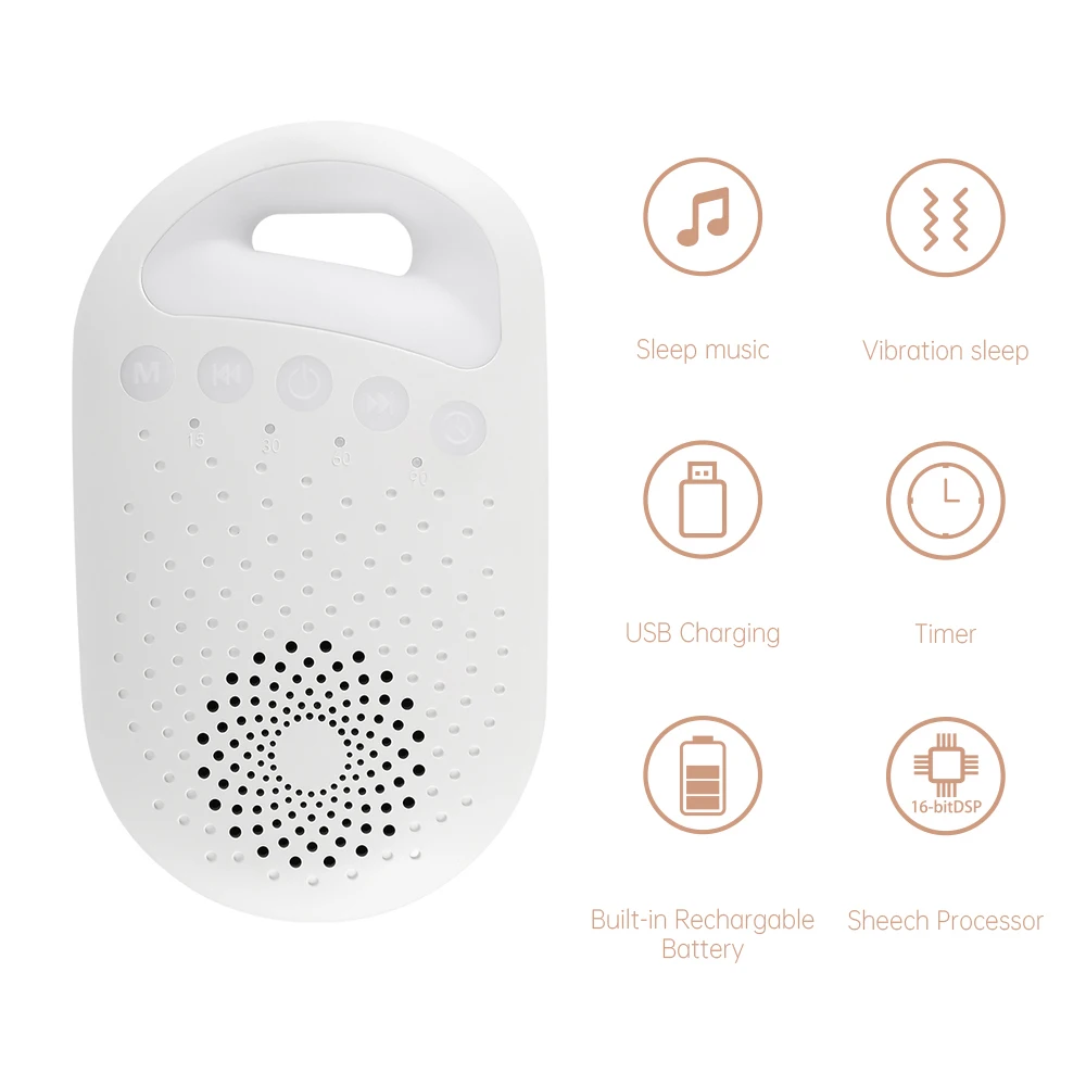 Baby Sleep Machine White Noise Sound Machine for Baby Sleeping 26 Soothing Sounds 15/30/60/90min Timer Built-in LED Night Light Baby Sleep Machine White Noise Sound Machine for Baby Sleeping 26 Soothing Sounds 15/30/60/90min Timer Built-in LED Night Light
