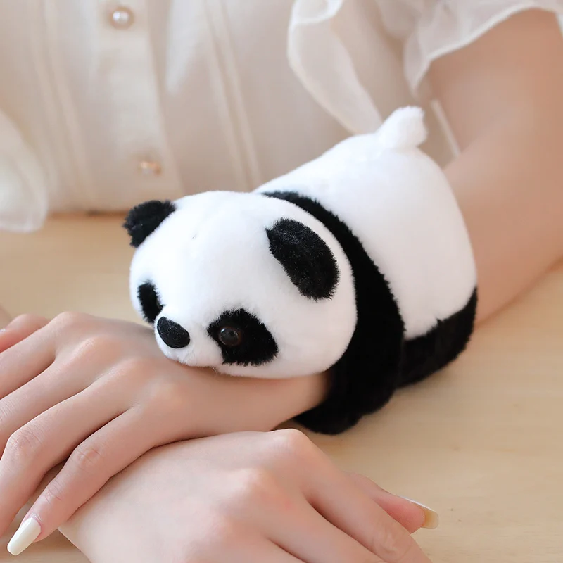 1pc Kawaii Animal Slap Snap Wrap Wristband Bracelet Panda Plush Hand Ring Wristband For Kids Toys Birthday Elegant Present 1pc Kawaii Animal Slap Snap Wrap Wristband Bracelet Panda Plush Hand Ring Wristband For Kids Toys Birthday Elegant Present