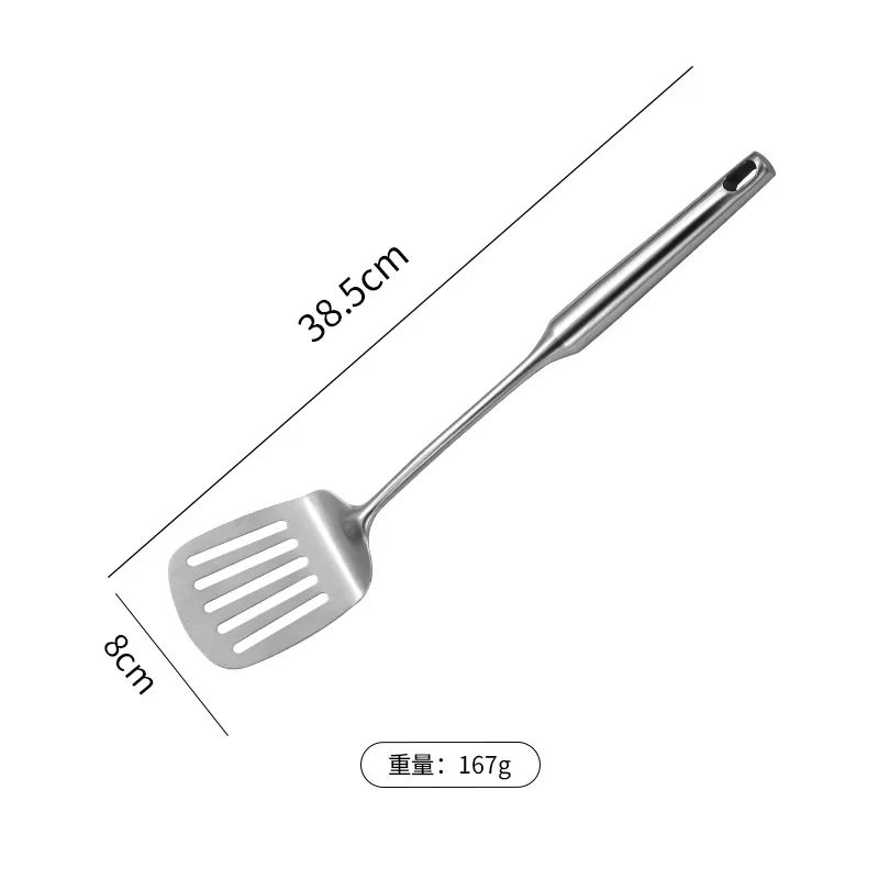 304 Stainless Steel Cooking Spatula Shovel Colander Rice Soup Spoon Thickened Anti-scald Kitchenware Cookware Accessories 304 Stainless Steel Cooking Spatula Shovel Colander Rice Soup Spoon Thickened Anti-scald Kitchenware Cookware Accessories