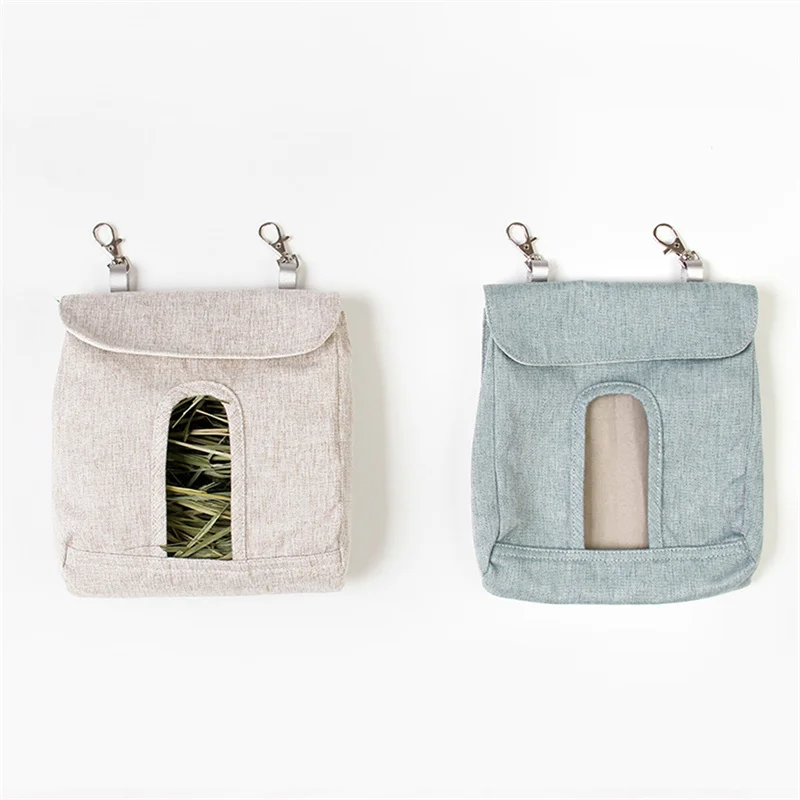 Hanging Pouch Feeder Hay Bag Holder Feeding Dispenser Container for Rabbit Guinea Pig Small Animals Pet Hanging Pouch Feeder Hay Bag Holder Feeding Dispenser Container for Rabbit Guinea Pig Small Animals Pet