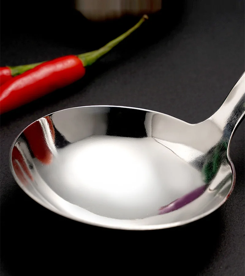 Silver Stainless Steel Soup Spoon Flat Colander Serving Spoon Cake Spatula Leaking Shovel Public Cutlery Set Cooking Utensil Silver Stainless Steel Soup Spoon Flat Colander Serving Spoon Cake Spatula Leaking Shovel Public Cutlery Set Cooking Utensil