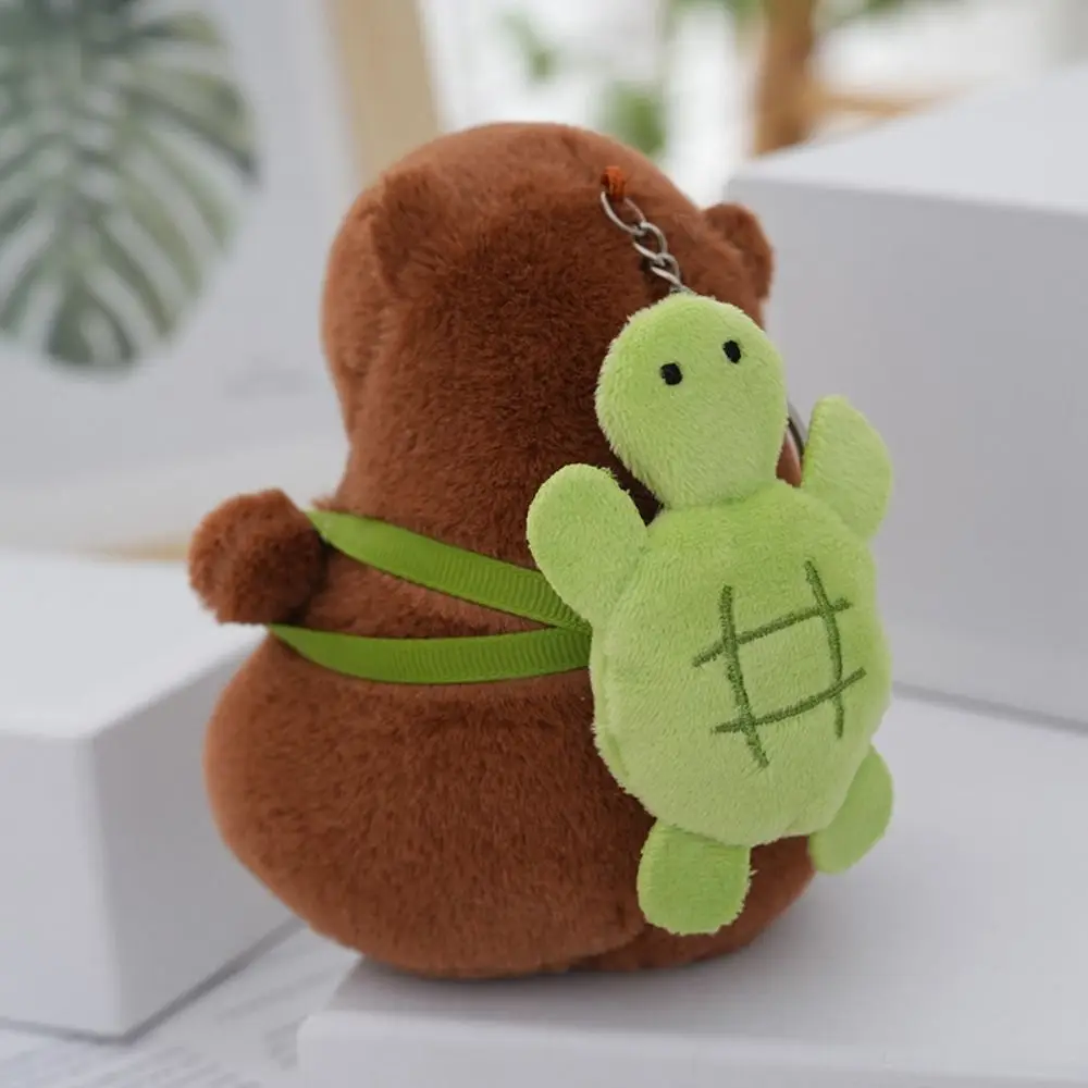 Cute Multicolor Plush Capybara Keychain Toy Cartoon Capybara Headgear Capybara Doll Accessories Guinea Pig Fluffty Animal Doll Cute Multicolor Plush Capybara Keychain Toy Cartoon Capybara Headgear Capybara Doll Accessories Guinea Pig Fluffty Animal Doll