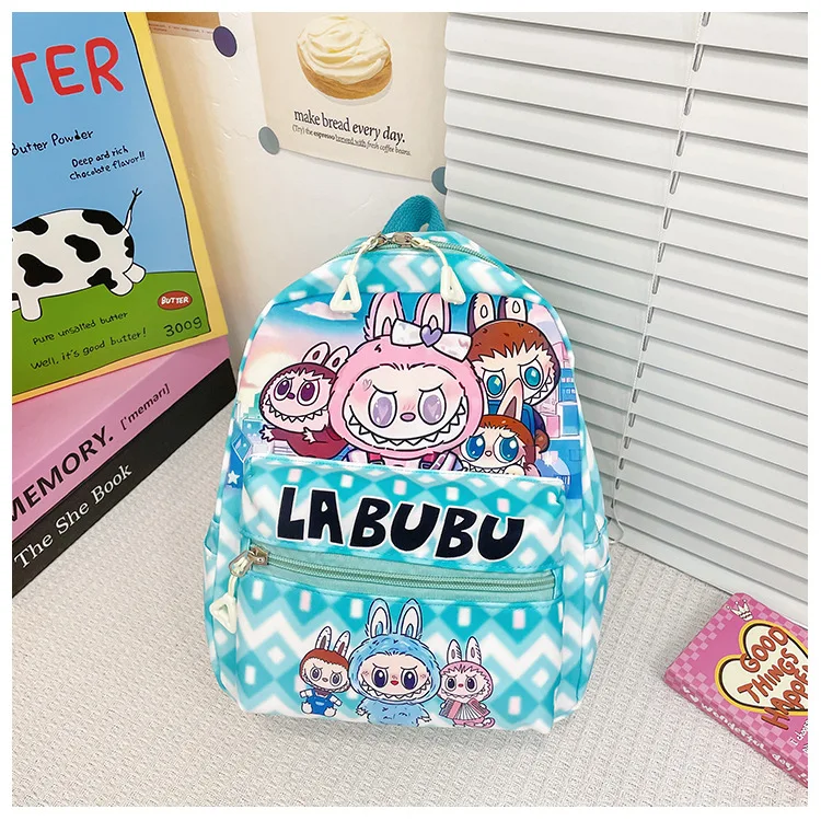 New Large Capacity Labubu Kindergarten Bag Children's Backpack Cartoon Cute Primary School Backpack Shoulder Bag New Large Capacity Labubu Kindergarten Bag Children's Backpack Cartoon Cute Primary School Backpack Shoulder Bag