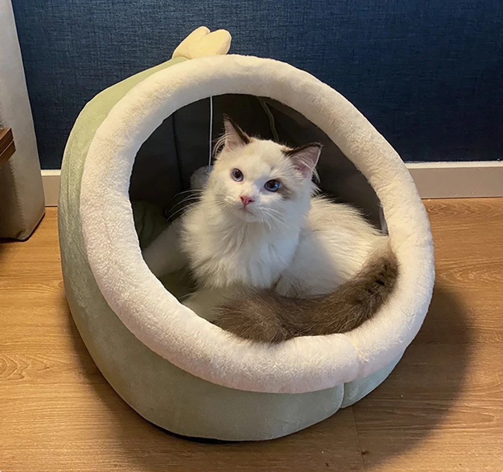 Washable pet lounger cushions, cat mat beds, warm and soft baskets, cozy warm cat kennels, house tents, small pet dogs, winter Washable pet lounger cushions, cat mat beds, warm and soft baskets, cozy warm cat kennels, house tents, small pet dogs, winter
