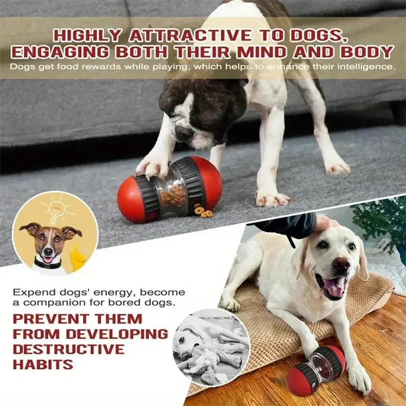 Dog Toy Tumbler Leaky Food Ball Elliptical Track Rolling Ball Slowly Feeding Protects Stomach Increase Intelligence Pet Supplies Dog Toy Tumbler Leaky Food Ball Elliptical Track Rolling Ball Slowly Feeding Protects Stomach Increase Intelligence Pet Supplies
