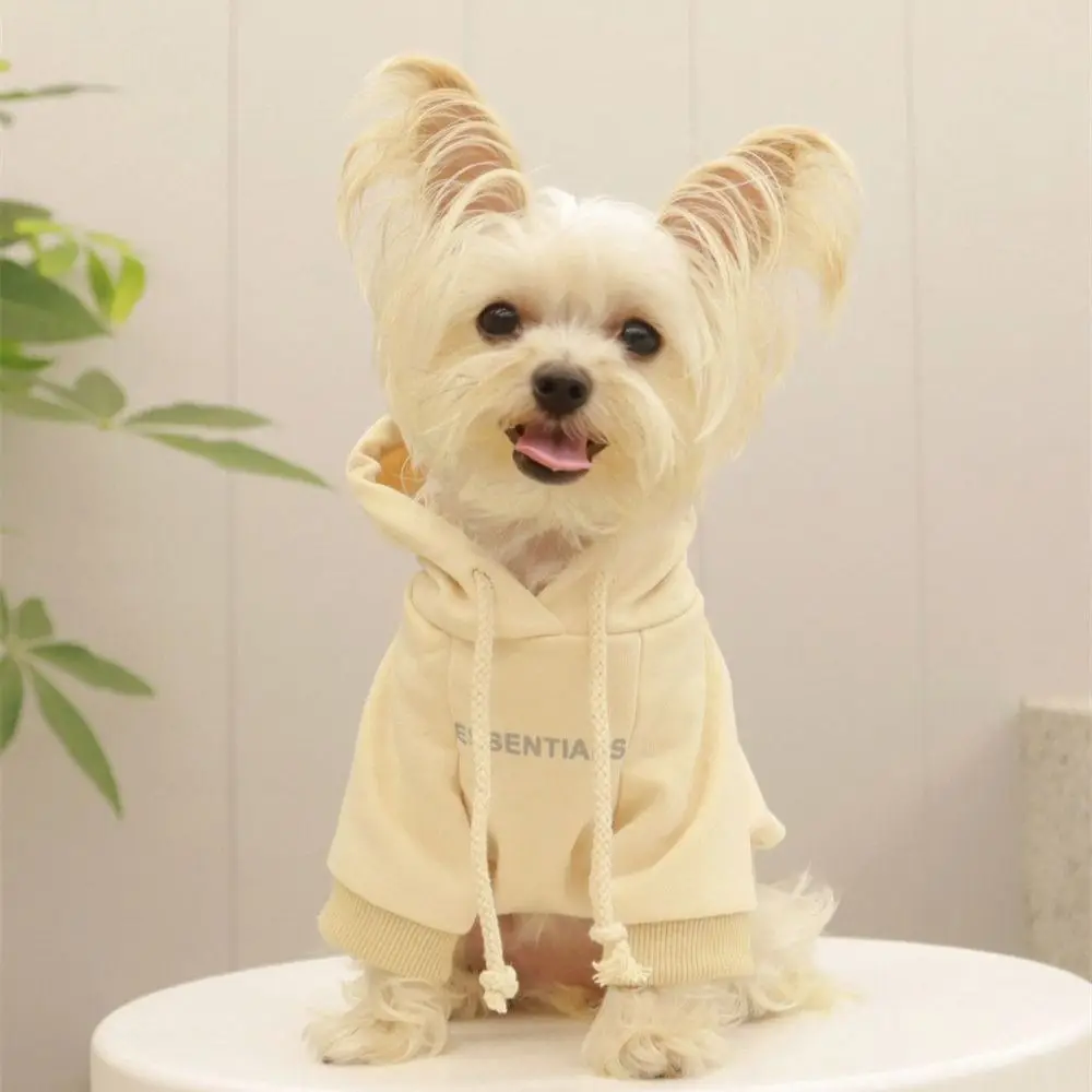 Polyester/Plush Thickened Warm Dog Sweater Soft Comfortable Dog Hoodie Sweatshirt Warm Two-legged Puppy Coat Outdoor Polyester/Plush Thickened Warm Dog Sweater Soft Comfortable Dog Hoodie Sweatshirt Warm Two-legged Puppy Coat Outdoor