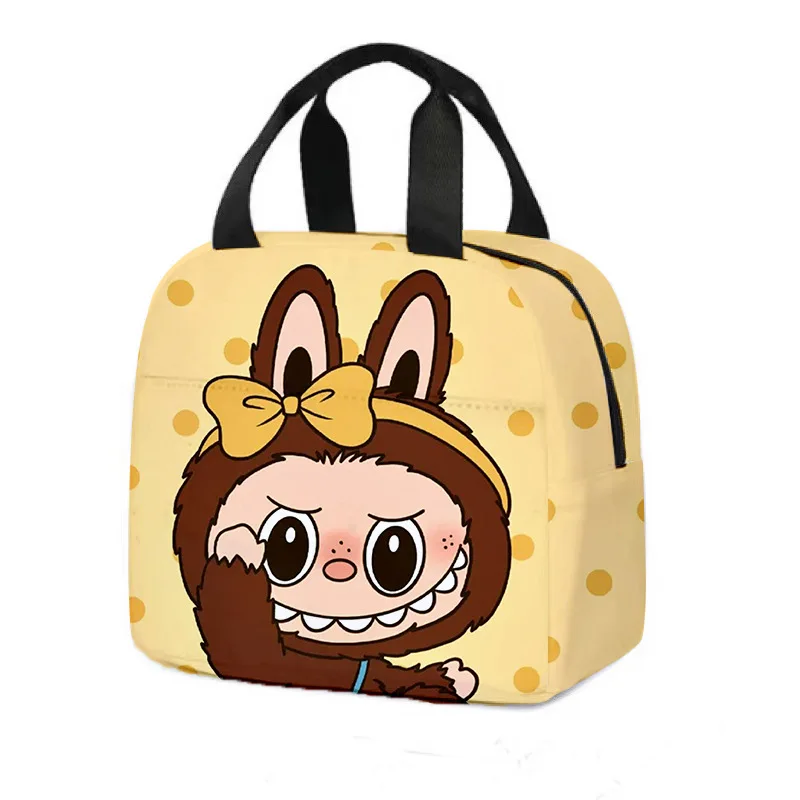 New Labubu Kawaii Handheld Insulated Bag Cooler Bag Cartoon Kawaii Lunch Bag Portable Lunch Box Outdoor Storage Bag New Labubu Kawaii Handheld Insulated Bag Cooler Bag Cartoon Kawaii Lunch Bag Portable Lunch Box Outdoor Storage Bag