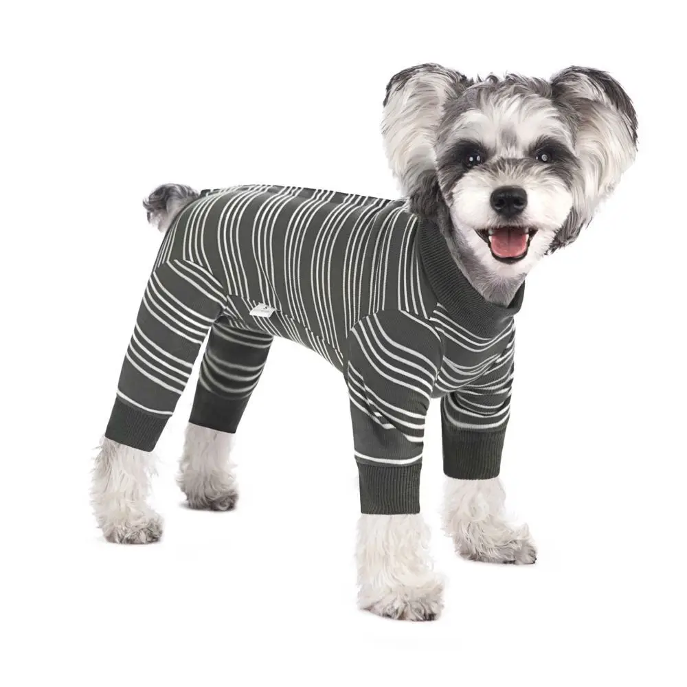 Pet Dog Jumpsuit Full Cover Dog Recovery Suit After Surgery Anti Shedding Bodysuit Pet Claming Pajamas Small Medium Large Dog