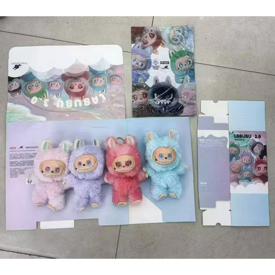 Labubu The Monsters V3 Series Blind Plush Box, Vinyl Base Toy, Animated Characters, Mysterious Surprise Box, Keychain, Infant Labubu The Monsters V3 Series Blind Plush Box, Vinyl Base Toy, Animated Characters, Mysterious Surprise Box, Keychain, Infant