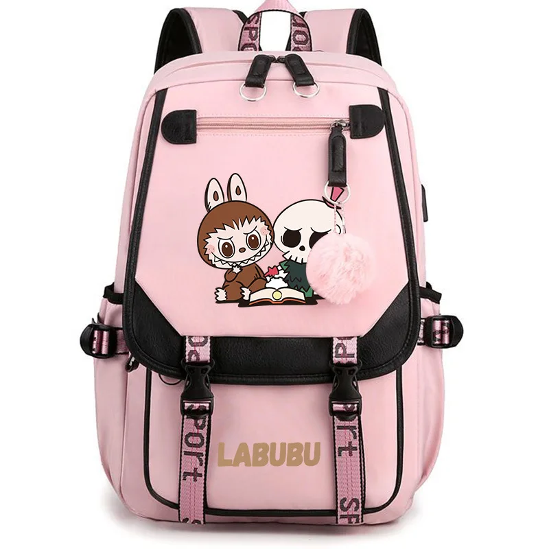 Labubu Anime Backpack Cosplay Unisex Students School Bag Cartoon Bookbag Laptop Travel Rucksack Outdoor Bag Labubu Anime Backpack Cosplay Unisex Students School Bag Cartoon Bookbag Laptop Travel Rucksack Outdoor Bag