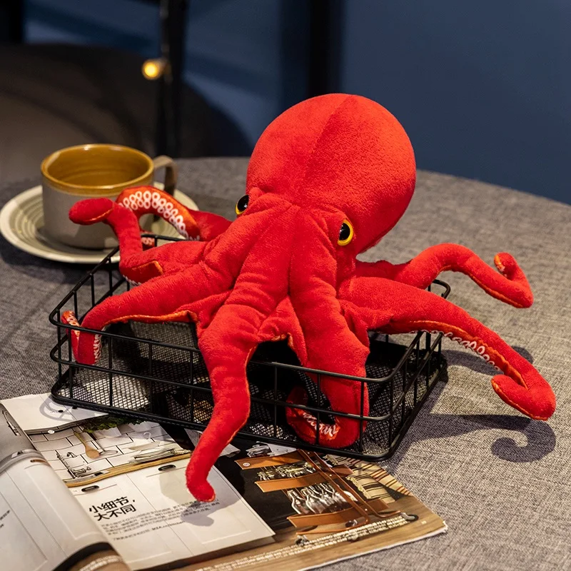 40cm75cm Lifelike Octopus Plush Toy Stuffed Simulation Sea Animal Plush Toys Red Octopus Dolls & Stuffed Toys for Children Gift 40cm75cm Lifelike Octopus Plush Toy Stuffed Simulation Sea Animal Plush Toys Red Octopus Dolls & Stuffed Toys for Children Gift