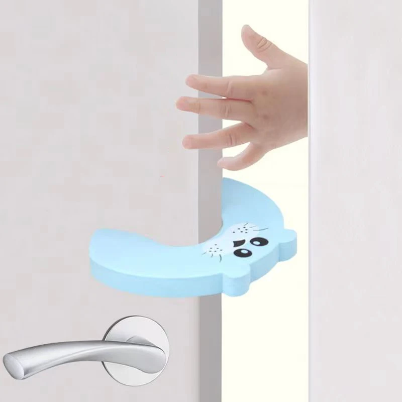 Baby Safety For Newborn Furniture Protection Card Door Stopper Security Cute Animal Care Child Lock Finger Protector Baby Safety For Newborn Furniture Protection Card Door Stopper Security Cute Animal Care Child Lock Finger Protector