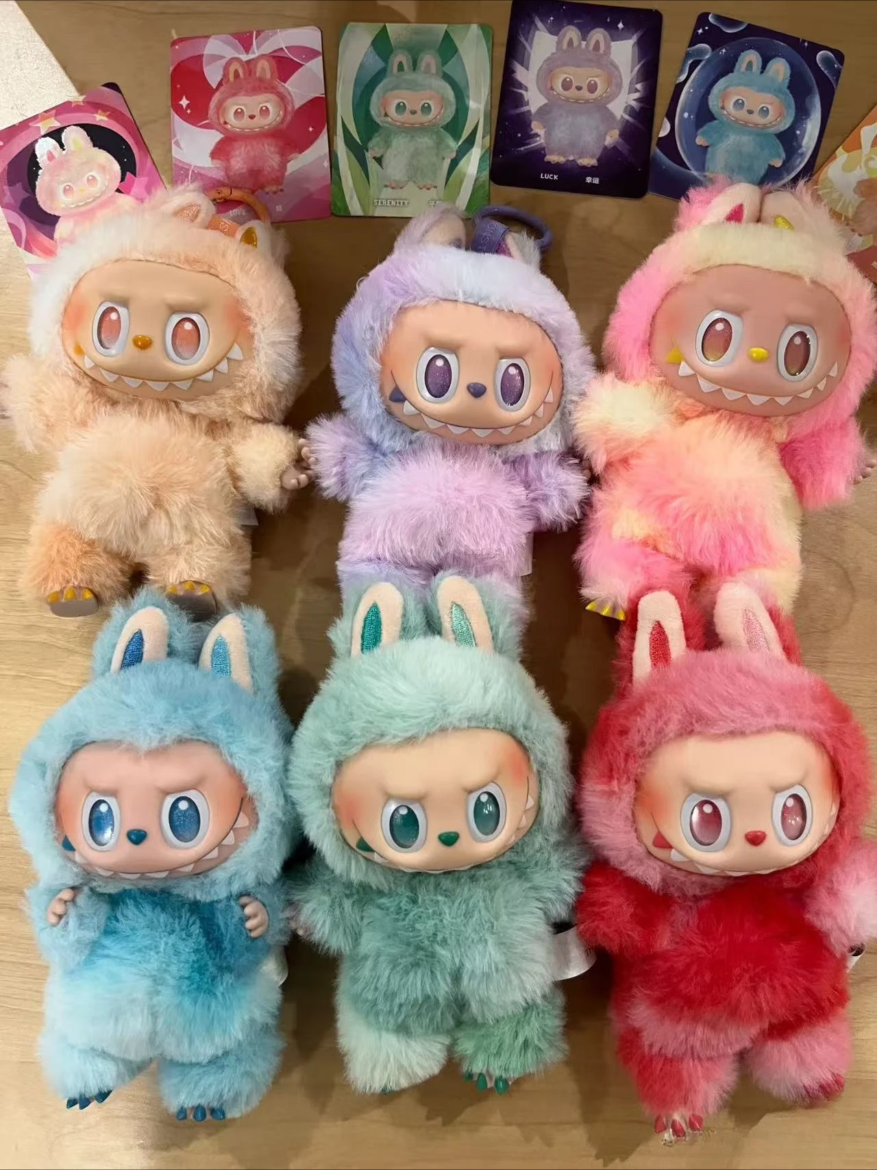 Labubu V3 Blind Box The Monsters Big Into Energy Series Blind Box Vinyl Plush Doll Pendant KeyChain Gradient Color Surprise Gift Labubu V3 Blind Box The Monsters Big Into Energy Series Blind Box Vinyl Plush Doll Pendant KeyChain Gradient Color Surprise Gift