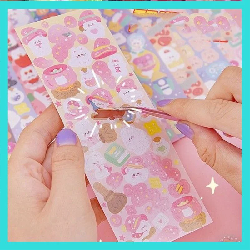 200PCS No-Repeated Sheet Stickers for Kids Kpop Pretty Aesthetic Cute Set Pack DIY Girl Toy Decor Stationery Scrapbooking 200PCS No-Repeated Sheet Stickers for Kids Kpop Pretty Aesthetic Cute Set Pack DIY Girl Toy Decor Stationery Scrapbooking
